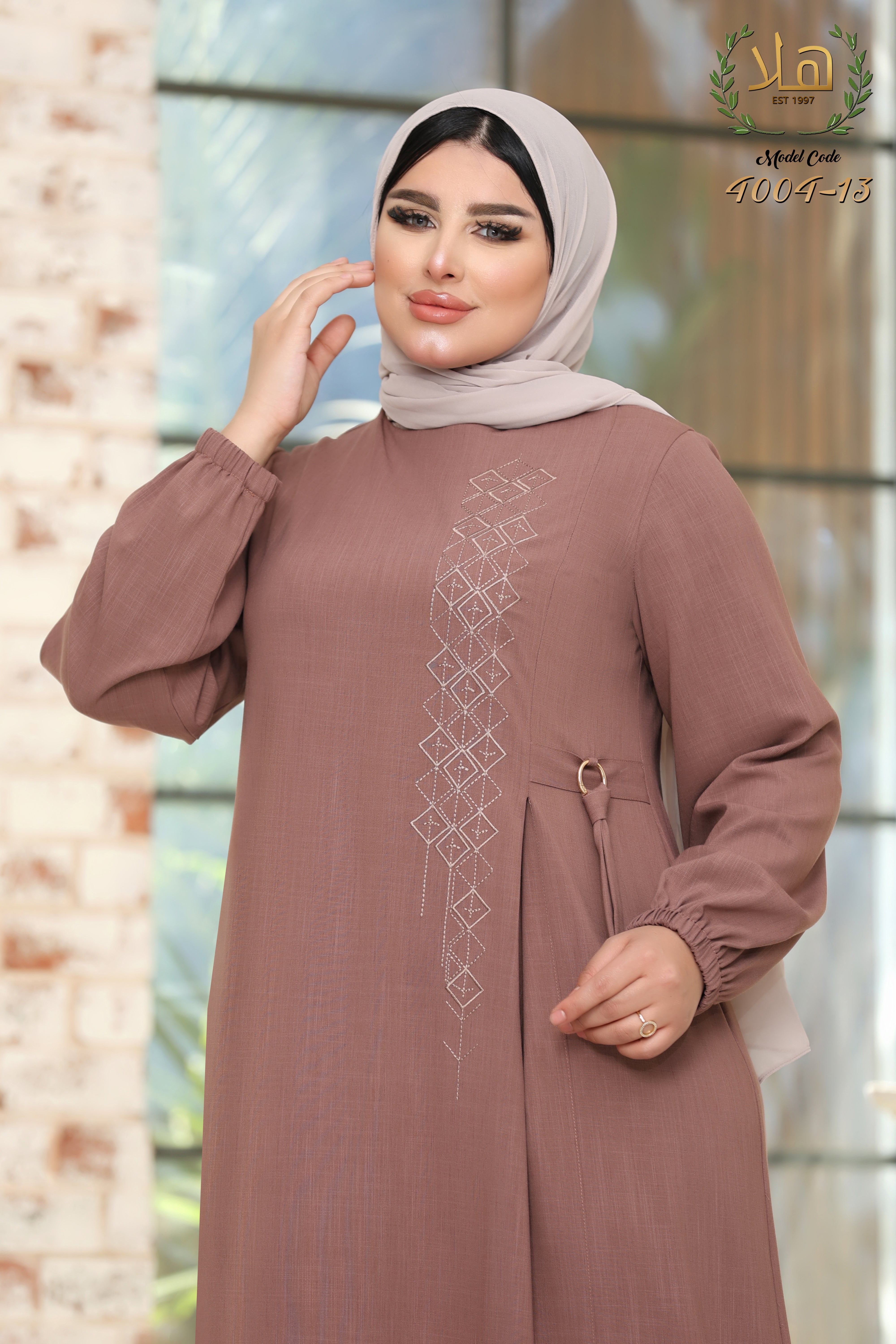 عباية تطريز توكه كشمير