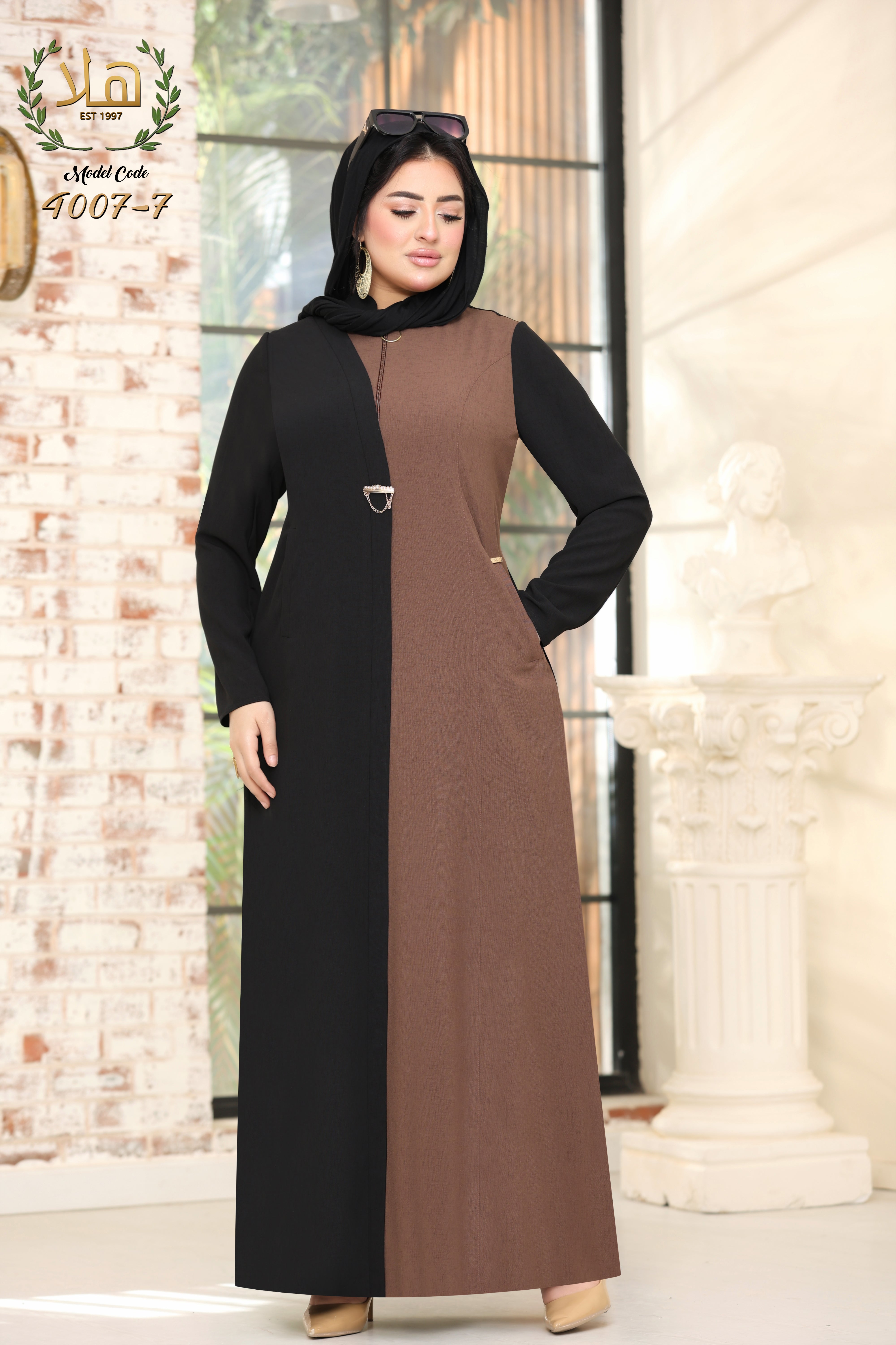 موديل صدر نصين اسود * كافيه