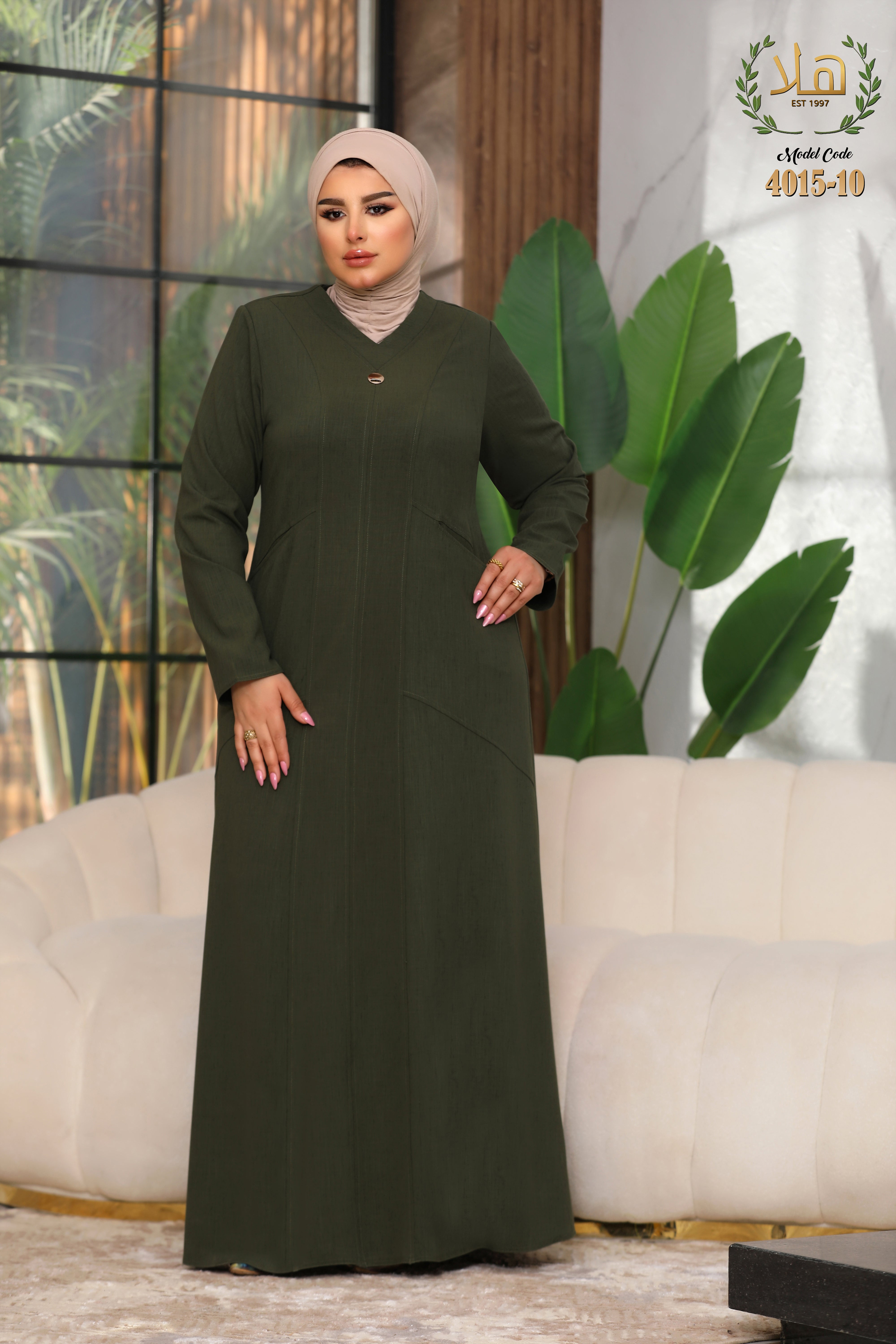 عباية صدر سبعه زيتى