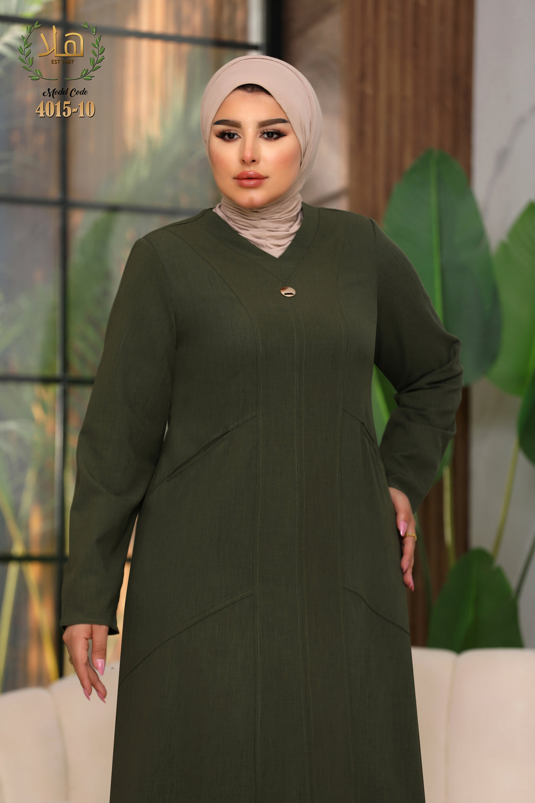عباية صدر سبعه زيتى