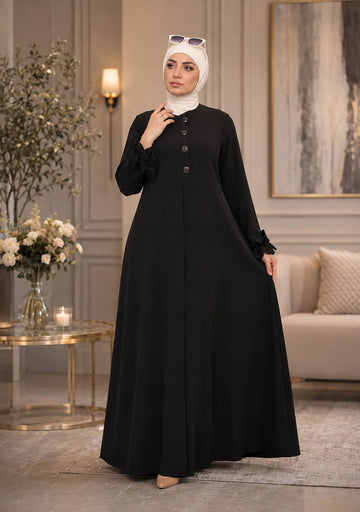 عباية فيونكه اسود